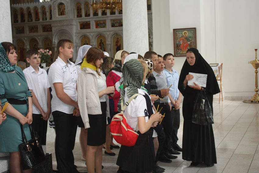 Экскурсия для учащихся Пронинской средней школы.