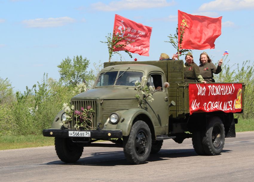 Автопробег по памятным местам