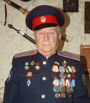 А.А. Бирюков &ndash; казачий полковник, атаман Усть-Медведицкого округа (1990-1993г.г.), председатель Совета стариков округа (2006-2016г.г.).