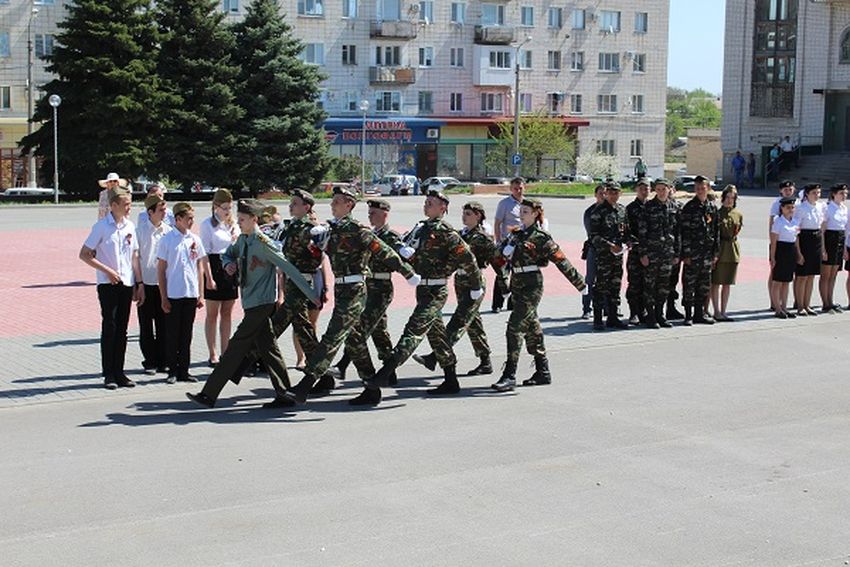 Юные защитники Отечества
